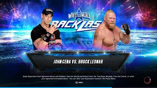 John Cena vs Brock Lesnar WWE 2K23 Gameplay