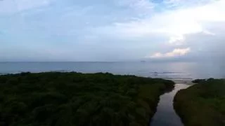 La Lancha Surf Break drone video from Wildmex Mita Headquarters