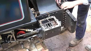 Slide Valve Repair To Merlin A One Foot Gauge 0 4 2 Steam Locomotive
