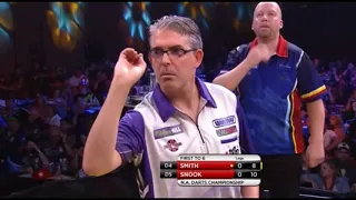 2018 N.A.Darts Championship Quarter Final J.Smith vs Snook