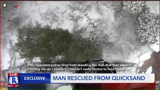Hiker rescued in Zion National Park after spending hours in quicksand amid freezing temperatures