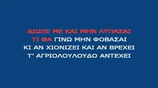 Το αγριολουλουδο-καραοκε