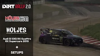 Dirt Rally 2.0 - 35.559 Holjes Sweden 🇸🇪 - Audi S1 EKS RX 19' Setups