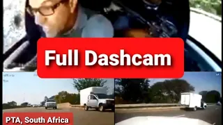Full Dashcam Front, Inside, Rear View Of Failed Cash In Transit Heist And interview Of Leo Prinsloo.