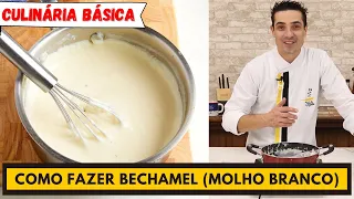 MOLHO BECHAMEL OU MOLHO BRANCO