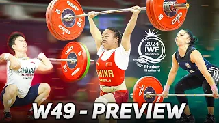 W-49 / Pre-Competition Analysis / IWF World Cup 2024