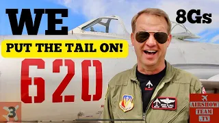 Pilot Puts the Tail On a MiG-17 and Pulls 8Gs | Randy Ball
