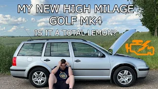 I BOUGHT A HIGH MILAGE MK4 GOLF TDI FOR £350...AND IT IMMEDIATELY BROKE!