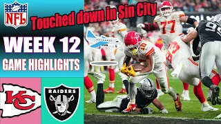 Kansas City Chiefs vs Las Vegas Raiders [FULL GAME] WEEK 12 | NFL Highlights TODAY 2023