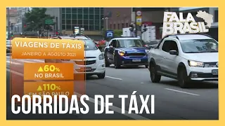 Insatisfação com aplicativos de transporte faz aumentar procura por corridas de táxi
