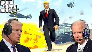 US Presidents Survive 100 STAR WANTED LEVEL In GTA 5