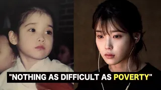 The influence of poverty on "IU" when she was young