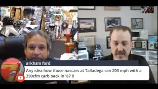 DBG: How Did NASCAR Racers Go Over 200 mph With 390 CFM Holley Carbs, And Limiting Factors  Fun Chat