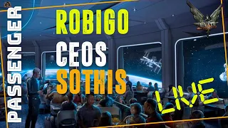 Elite Dangerous Passenger  Missions ROBIGO, CEOS & SOTHIS  - Live