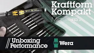 Wera | Kraftform Kompakt Micro 21 ESD 1 | Performance