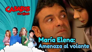 María Elena choca el carro de Dardo | Temporada 1 | Casados con hijos