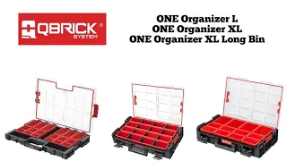 Qbrick система хранения инструмента .Qbrick System One. Qbrick System Organizer L,Xl, XL Long Bin.
