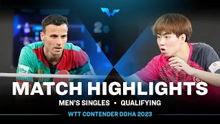 Yiu Kwan To vs Tiago Apolonia | MS Qual | WTT Contender Doha 2023