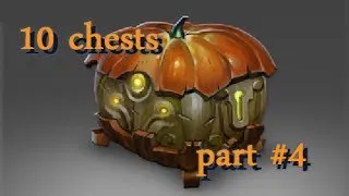 Dota 2 - Opening 10 Chests #4 (Ghastly Treasure of Diretide)