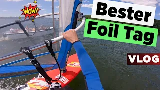 Spektakuläres FOIL WINDSURFEN auf dem Möhnesee! | SurfVlog #20