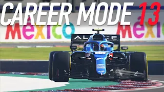 F1 2021 CAREER MODE PART 13: PUSHING FOR A PODIUM! (F1 2021 Game - Driver Career Gameplay)