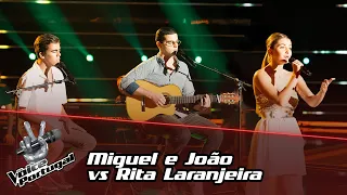 Miguel e João vs Rita Laranjeira | Battles | The Voice Portugal