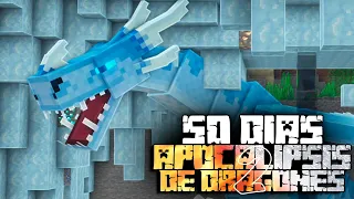 Sobreviví 50 días En Un Apocalipsis de Dragones En Minecraft HARDCORE... Esto fue lo que pasó