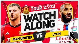 MANCHESTER UNITED vs LYON LIVE Watchalong with Mark GOLDBRIDGE! Pre Season 2023