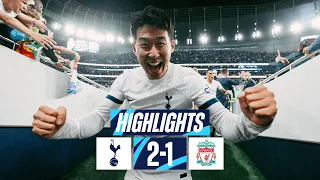 TOTTENHAM HOTSPUR 2-1 LIVERPOOL // PREMIER LEAGUE HIGHLIGHTS // INCREDIBLE LATE DRAMA AGAIN