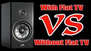 [Sound Battle] Polk Audio Reserve R200 w/ Arcam SA10 - With Flat TV vs Without Flat TV