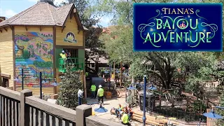 Tiana’s Bayou Adventure Construction UPDATE APRIL 2024 Replacing Splash Mountain | Magic Kingdom