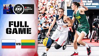 Russia v Lithuania | Women's - Full Game | FIBA 3x3 Europe Cup 2021