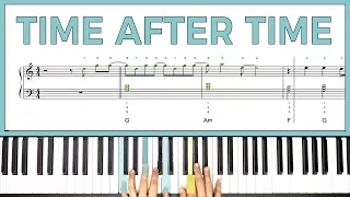 How to play 'Time After Time' by Cyndi Lauper on the piano -- Playground Sessions