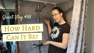 Refitting The SHOWER On Our NARROWBOAT - What Could Go Wrong?! | Quest Vlog #98