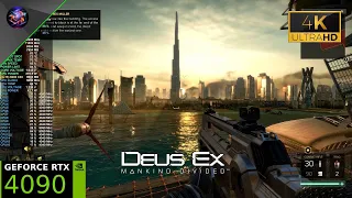 Deus Ex: Mankind Divided PC Gameplay [4K] RTX 4090 | Ryzen 7 7800X3D