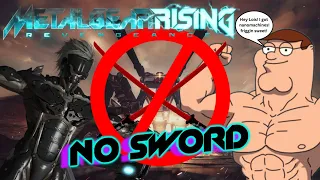 Can You Beat METAL GEAR RISING With NO SWORD? | PART 2