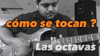 Como tocar las octavas en la guitarra - Clases de Guitarra - Abraham y Anahi - Vlogs