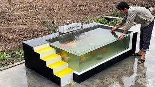 22 Minutes and a Simple Aquarium - How to build your own aquarium tank