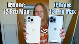 iPhone 13 Pro Max обзор камер и сравнение с iPhone 12 Pro Max | распаковка