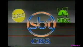 Chamada de Filmes Inéditos do SBT - 1987