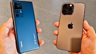 Xiaomi 12T Pro vs iPhone 14 Pro Max ¿Apple lo vale 🤑?