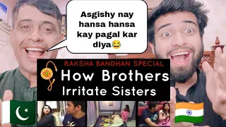 How Brothers Irritate Sisters Ft Ashish Chanchlani |Funny Pakistani Reacts|