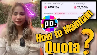 [Poppo APP] How to Maintain Qouta? How to maintain Hourly Wage? TOP UP Coins| CocoDp 💎🐾