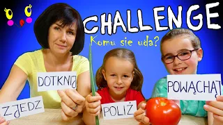 ZJEDZ, DOTKNIJ, POLIŻ, POWĄCHAJ. Challenge #fikimikiagatkiimoniki