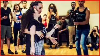 Ry'el & Jessica Lamdon - LambaZouk Dance - New York City Zouk Festival 2017 - Quick vs Slow