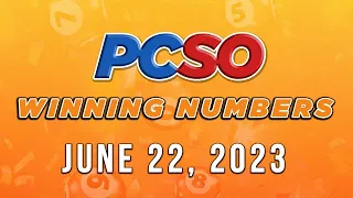 P15M Jackpot Superlotto 6/49, 2D, 3D, 6D and Lotto 6/42 | June 22, 2023