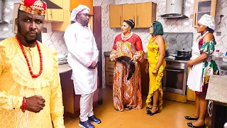 D palace cook wo nevr knw he is d only true king bt his step mum exchanged his star4||Nigerian Movie