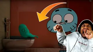 ADULT Jokes in The AMAZING World Of Gumball REACTION