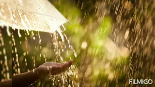 Шум дождя и красивая мелодия на пианино, музыка для сна/rain and piano.