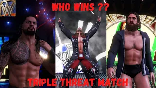 EDGE WINS UNIVERSAL TITLE AT WRESTLEMANIA ?  WWE 2K20 GAMEPLAY | TRIPLE THREAT MATCH